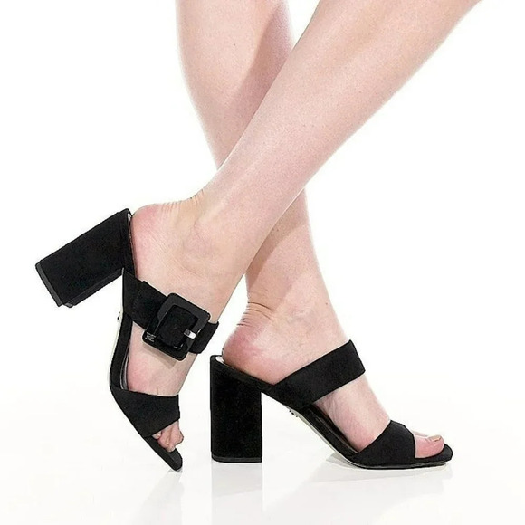 Sam Edelman Dalton Women's Buckled Block-Heel City Sandals Size 7.5 (MSRP $140) - Picture 2 of 9